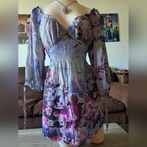 Fashion Bug Women's Peasant Style Top